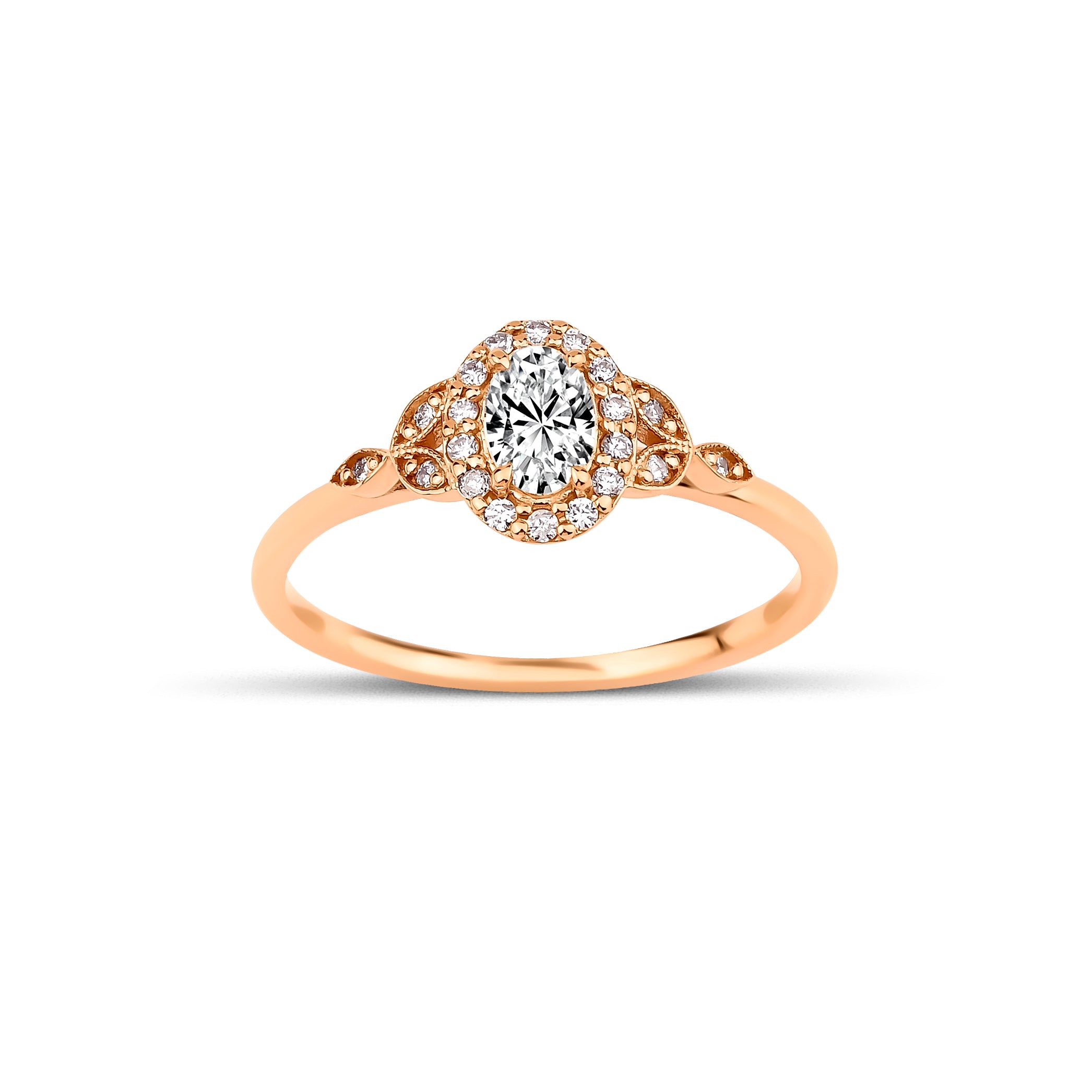 0.40 Karat Oval & 0.08 Karat Yuvarlak Kesim GIA/HRD Sertifikalı Tektaş Yüzük-RNF1422 | Pırlanta Yüzük | Ronaff Pırlanta | Tektaş Yüzük, Pırlanta Yüzük, Kolye, Küpe