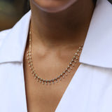 14 Ayar Altın Sallantı Taşlı Pırlanta Kolye RG0102 | Pırlanta Kolye | Ronaff Pırlanta | Tektaş Yüzük, Pırlanta Yüzük, Kolye, Küpe