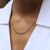 14 Ayar Altın Sallantı Taşlı Pırlanta Kolye RG0102 | Pırlanta Kolye | Ronaff Pırlanta | Tektaş Yüzük, Pırlanta Yüzük, Kolye, Küpe