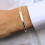 14 Ayar Altın Kelepçe Pırlanta Bileklik RG0103 | Altın Bileklik | Ronaff Pırlanta | Tektaş Yüzük, Pırlanta Yüzük, Kolye, Küpe