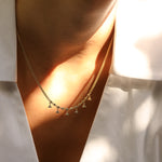 14 Ayar Altın Üçgen Taş Sallantılı Minimal Kolye RG042 | altın | Ronaff Pırlanta | Tektaş Yüzük, Pırlanta Yüzük, Kolye, Küpe