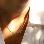 14 Ayar Altın Üçgen Taş Sallantılı Minimal Kolye RG042 | altın | Ronaff Pırlanta | Tektaş Yüzük, Pırlanta Yüzük, Kolye, Küpe