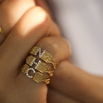 14 Ayar Vintage N Harf Pırlanta Yüzük RG044 | altın | Ronaff Pırlanta | Tektaş Yüzük, Pırlanta Yüzük, Kolye, Küpe