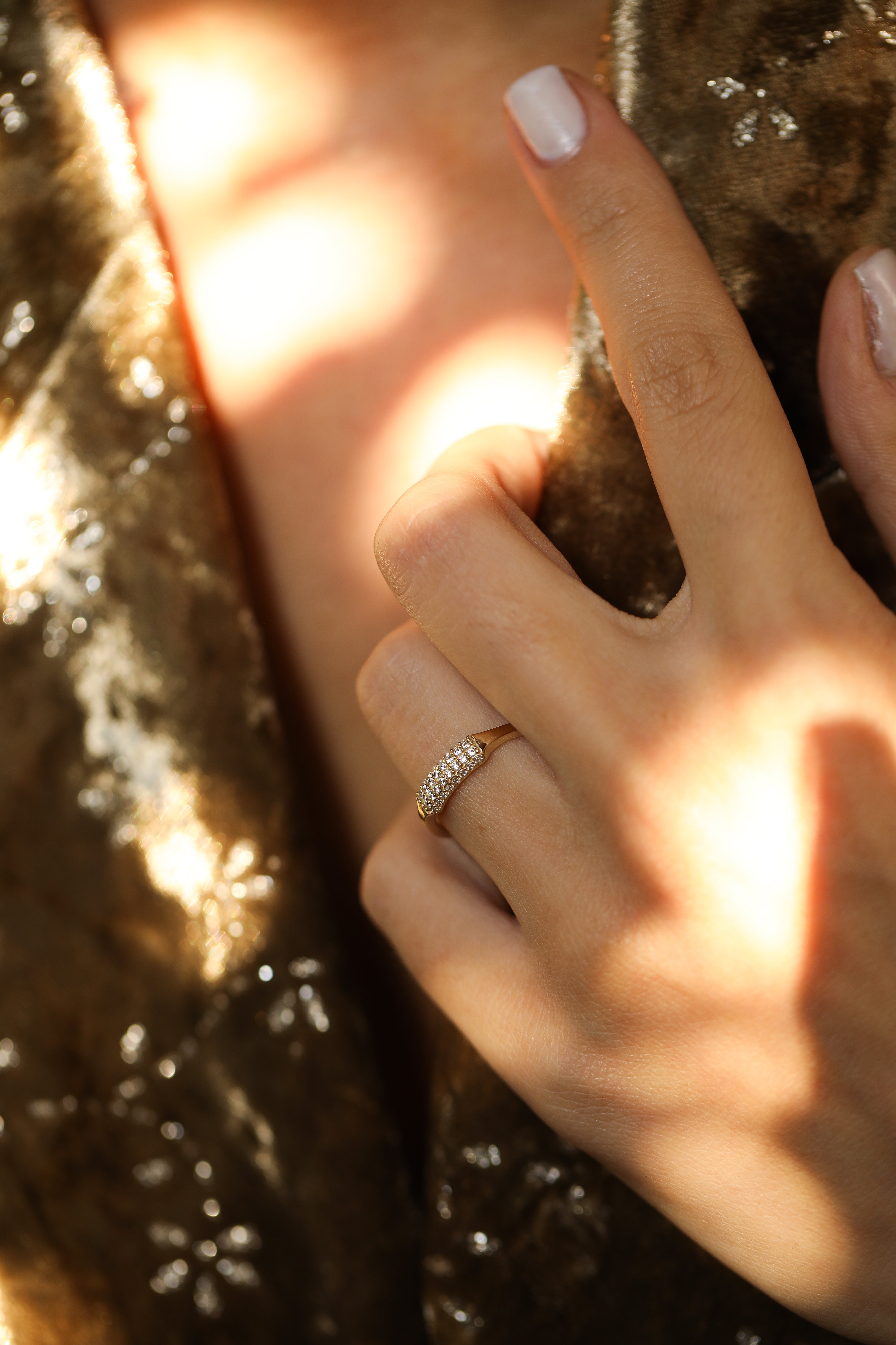 14 Ayar Altın Sıralı Pırlanta Yüzük RG0101 | Pırlanta Yüzük | Ronaff Pırlanta | Tektaş Yüzük, Pırlanta Yüzük, Kolye, Küpe