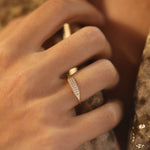 14 Ayar Altın Sıralı Pırlanta Yüzük RG0101 | Pırlanta Yüzük | Ronaff Pırlanta | Tektaş Yüzük, Pırlanta Yüzük, Kolye, Küpe