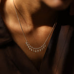 14 Ayar Markiz Kesim Taş Sallantılı Pırlanta Kolye RG045 | altın | Ronaff Pırlanta | Tektaş Yüzük, Pırlanta Yüzük, Kolye, Küpe