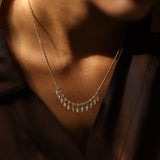 14 Ayar Markiz Kesim Taş Sallantılı Pırlanta Kolye RG045 | altın | Ronaff Pırlanta | Tektaş Yüzük, Pırlanta Yüzük, Kolye, Küpe