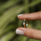 14 Ayar Altın Zümrüt Taşlı Geometrik Yüzük RG048 | altın | Ronaff Pırlanta | Tektaş Yüzük, Pırlanta Yüzük, Kolye, Küpe