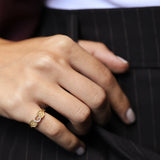 14 Ayar Altın Vintage G Harfi Desenli Pırlanta Yüzük RG051 | altın | Ronaff Pırlanta | Tektaş Yüzük, Pırlanta Yüzük, Kolye, Küpe