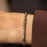 14 Ayar Altın Geometrik Kesim Bileklik RG052 | altın | Ronaff Pırlanta | Tektaş Yüzük, Pırlanta Yüzük, Kolye, Küpe