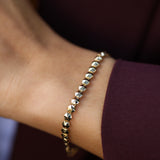 14 Ayar Altın Geometrik Kesim Bileklik RG052 | altın | Ronaff Pırlanta | Tektaş Yüzük, Pırlanta Yüzük, Kolye, Küpe