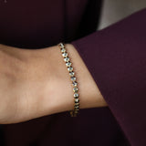 14 Ayar Altın Geometrik Kesim Bileklik RG052 | altın | Ronaff Pırlanta | Tektaş Yüzük, Pırlanta Yüzük, Kolye, Küpe