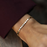 14 Ayar Altın Çoklu Daire Pırlanta Bileklik RG055 | altın | Ronaff Pırlanta | Tektaş Yüzük, Pırlanta Yüzük, Kolye, Küpe