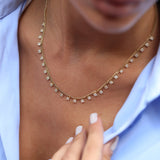 14 Ayar Altın Kare Sallantılı Pırlanta Kolye RG063 | altın | Ronaff Pırlanta | Tektaş Yüzük, Pırlanta Yüzük, Kolye, Küpe