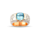 3.53 Karat Merkez Blue Topaz & 0.20 Karat Kenar Pırlanta Tasarım Yüzük - RNF0993 | Pırlanta Yüzük | Ronaff Pırlanta | Tektaş Yüzük, Pırlanta Yüzük, Kolye, Küpe