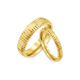 3 mm & 4 mm Çift Sarı Altın Bombeli Alyans - RNF1053 | Alyans | Ronaff Pırlanta | Tektaş Yüzük, Pırlanta Yüzük, Kolye, Küpe