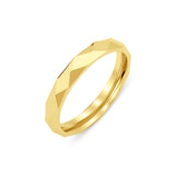 3 mm & 4 mm Çift Sarı Altın Bombeli Alyans - RNF1041 | Alyans | Ronaff Pırlanta | Tektaş Yüzük, Pırlanta Yüzük, Kolye, Küpe