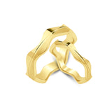 3 mm & 4 mm Çift Sarı Altın Tasarım Alyans - RNF1042 | Alyans | Ronaff Pırlanta | Tektaş Yüzük, Pırlanta Yüzük, Kolye, Küpe