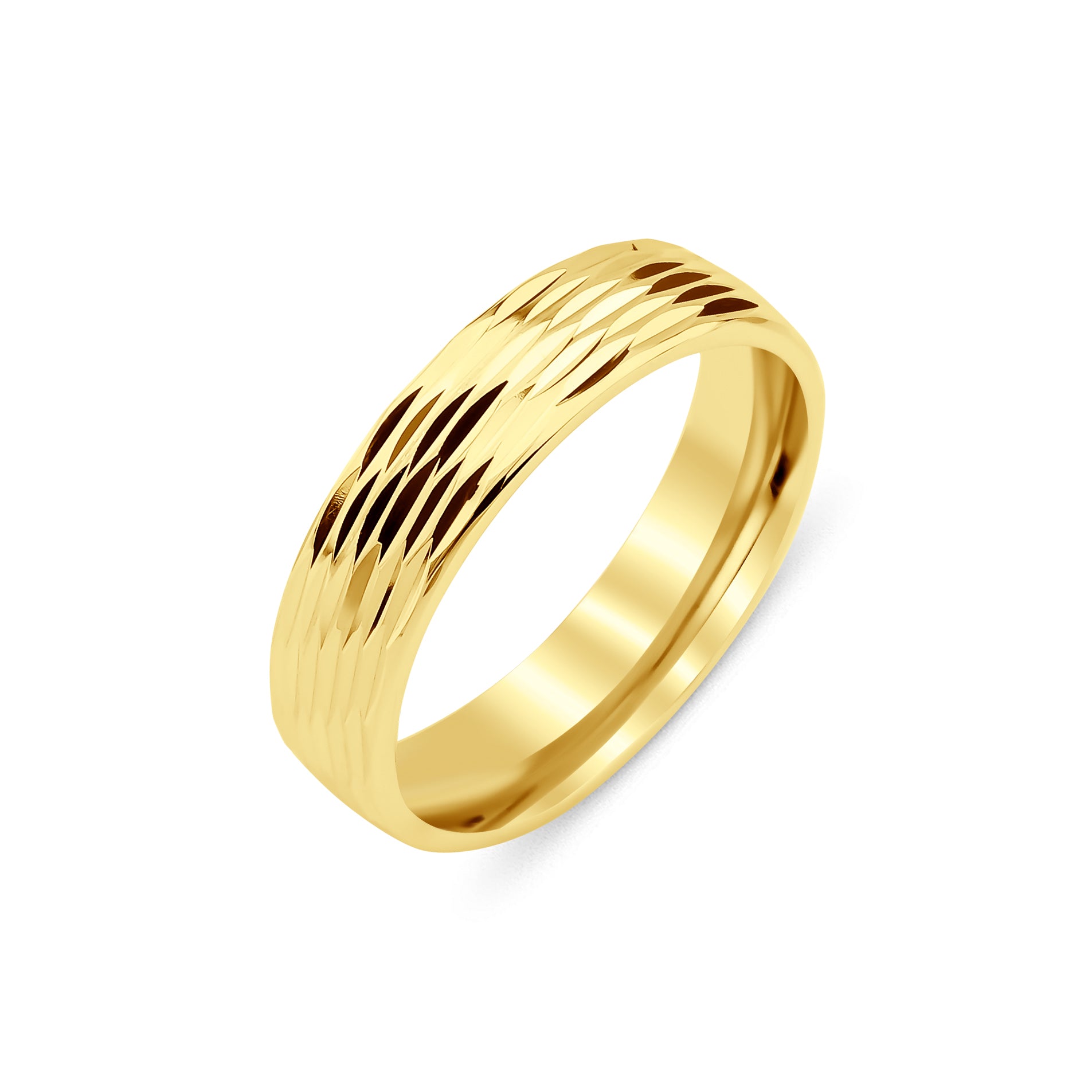 3 mm & 5 mm Çift Sarı Altın Bombeli Alyans - RNF1043 | Alyans | Ronaff Pırlanta | Tektaş Yüzük, Pırlanta Yüzük, Kolye, Küpe