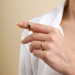 3 mm & 5 mm Çift Sarı Altın Bombeli Alyans - RNF1057 | Alyans | Ronaff Pırlanta | Tektaş Yüzük, Pırlanta Yüzük, Kolye, Küpe