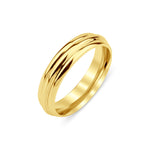 3 mm & 5 mm Çift Sarı Altın Bombeli Alyans - RNF1039 | Alyans | Ronaff Pırlanta | Tektaş Yüzük, Pırlanta Yüzük, Kolye, Küpe