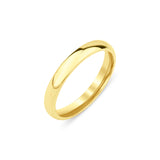 3 mm & 5 mm Çift Sarı Altın Bombeli Alyans - RNF1057 | Alyans | Ronaff Pırlanta | Tektaş Yüzük, Pırlanta Yüzük, Kolye, Küpe