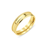 3 mm & 5 mm Sarı Altın Bombeli Çift Alyans - RNF1047 | Alyans | Ronaff Pırlanta | Tektaş Yüzük, Pırlanta Yüzük, Kolye, Küpe