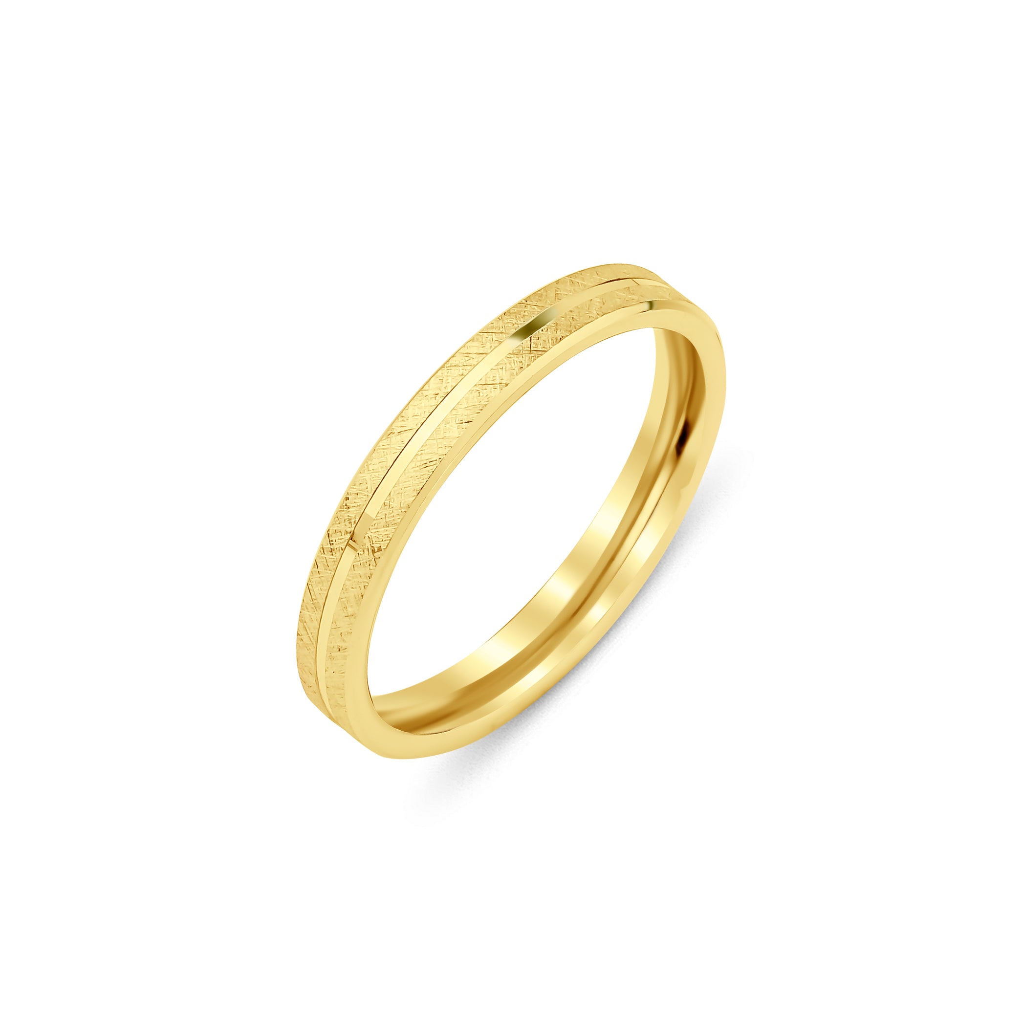 3 mm & 4 mm Çift Sarı Altın Düz Alyans - RNF1046 | Alyans | Ronaff Pırlanta | Tektaş Yüzük, Pırlanta Yüzük, Kolye, Küpe