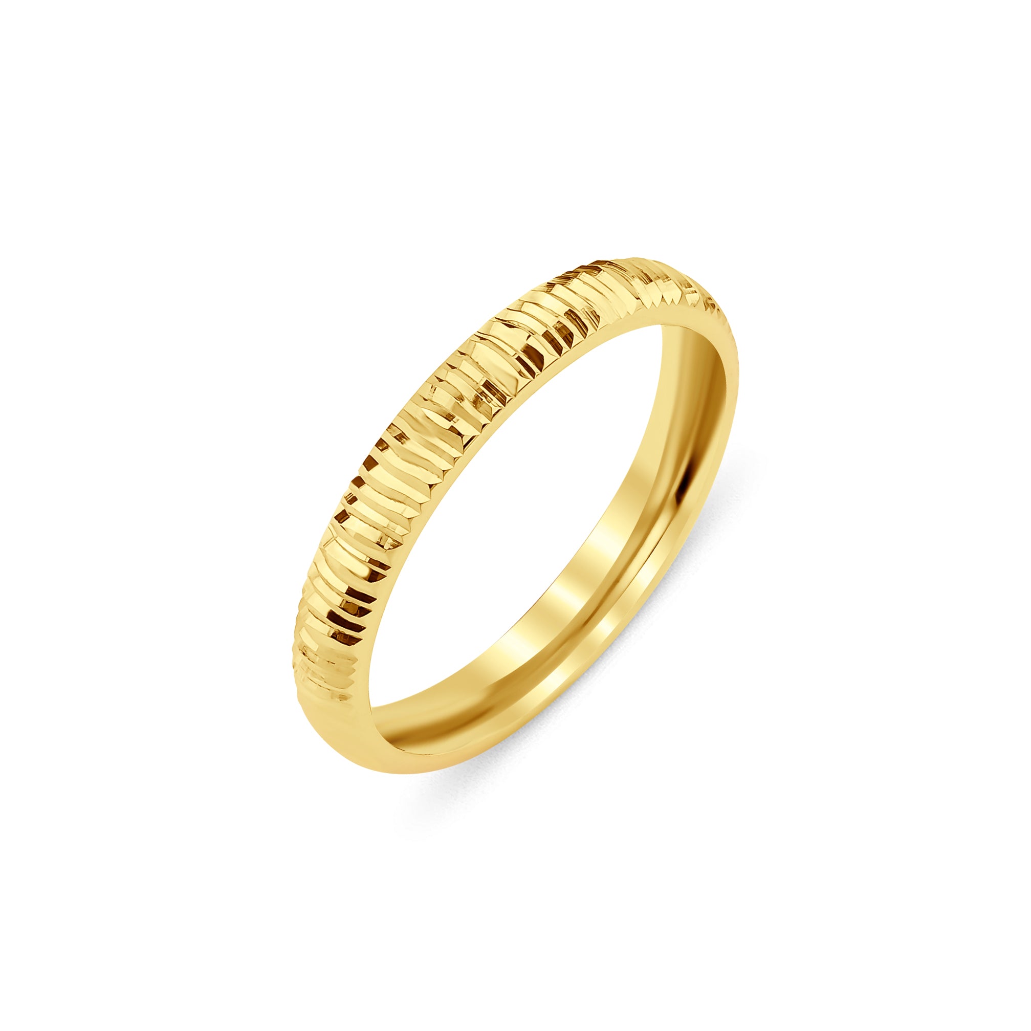 3 mm & 5 mm Çift Sarı Altın Bombeli Alyans - RNF1044 | Alyans | Ronaff Pırlanta | Tektaş Yüzük, Pırlanta Yüzük, Kolye, Küpe