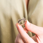 0.18 Karat Brown Pırlantalı & 0.12 Pırlanta Vintage Yüzük-RNF1427 | Pırlanta Yüzük | Ronaff Pırlanta | Tektaş Yüzük, Pırlanta Yüzük, Kolye, Küpe