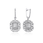 2.00 Karat Baget Pırlanta Tasarım Küpe- RNF01110 | Pırlanta Küpe | Ronaff Pırlanta | Tektaş Yüzük, Pırlanta Yüzük, Kolye, Küpe