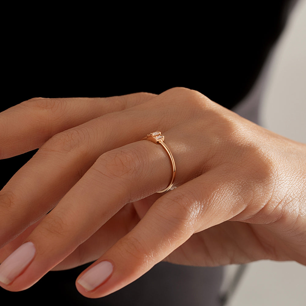 0.15 Karat Baget Pırlanta Yüzük-RNF1373 | Pırlanta Yüzük | Ronaff Pırlanta | Tektaş Yüzük, Pırlanta Yüzük, Kolye, Küpe