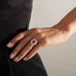 4.17 Karat Oval Tanzanit & 2.60 Karat Pırlanta Yüzük - RNF1269 | Pırlanta Yüzük | Ronaff Pırlanta | Tektaş Yüzük, Pırlanta Yüzük, Kolye, Küpe