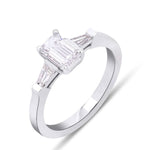 1.00 Karat Emerald & 0.50 Karat Kenar Pırlanta GIA/HRD Sertifikalı Tektaş Yüzük-RNF01116 | Yüzükler | Ronaff Pırlanta | Tektaş Yüzük, Pırlanta Yüzük, Kolye, Küpe