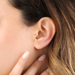 Pırlantalı Piercing - RNF1291 | piercing | Ronaff Pırlanta | Tektaş Yüzük, Pırlanta Yüzük, Kolye, Küpe