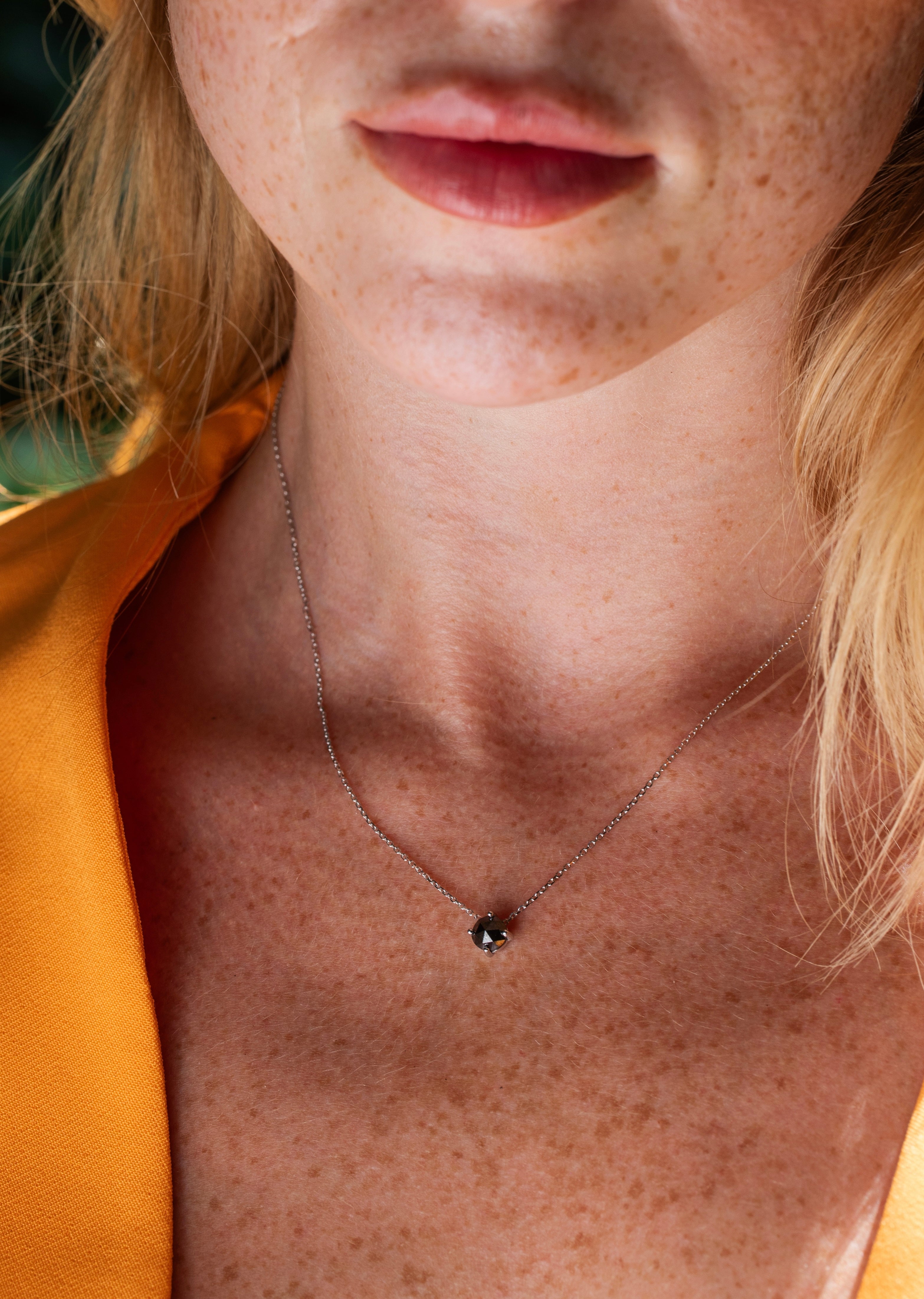 0.70 Karat Siyah Elmas Tektaş Kolye - RNF0650 | Pırlanta Kolye | Ronaff Pırlanta | Tektaş Yüzük, Pırlanta Yüzük, Kolye, Küpe