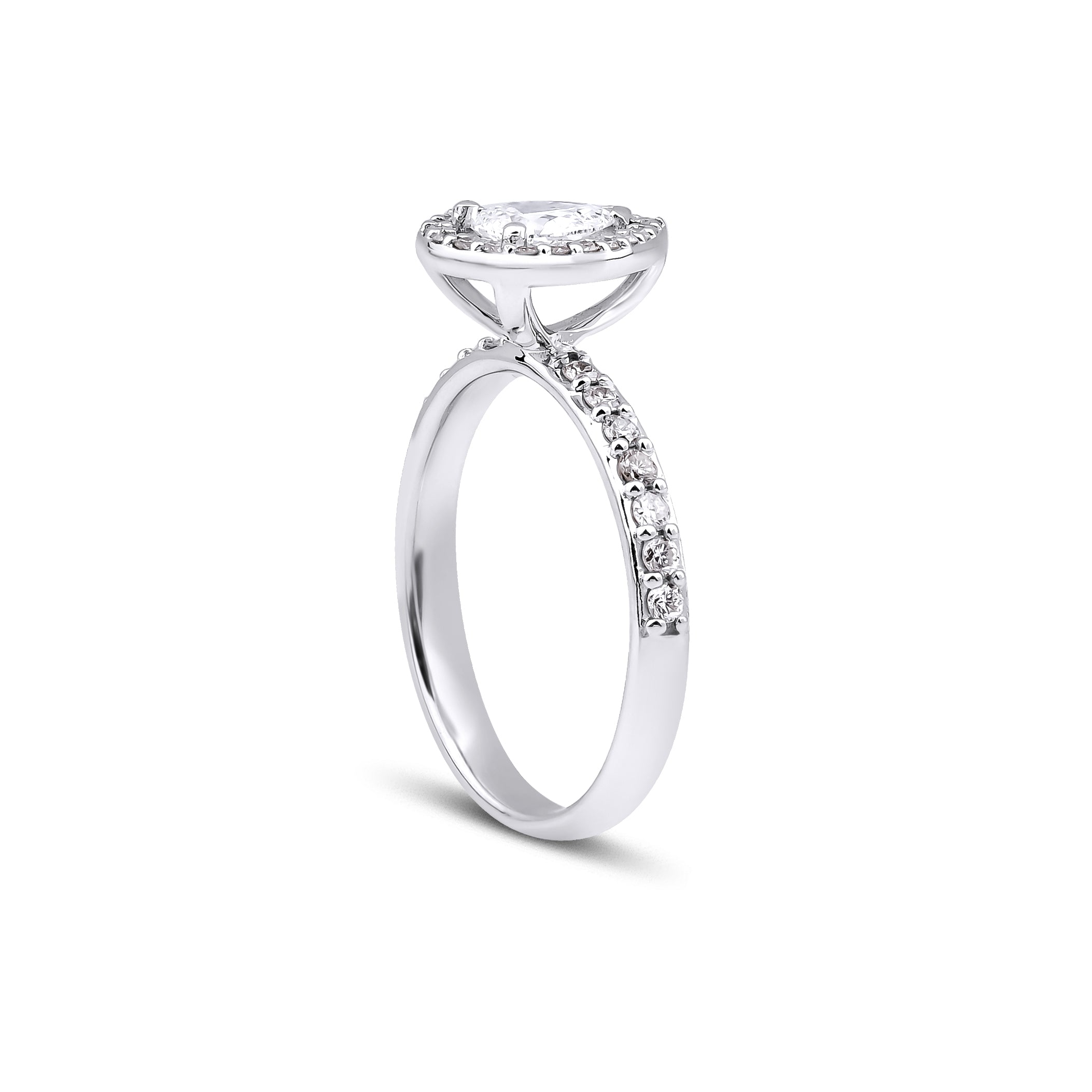 0.40 Karat Damla Kesim & 0.20 Karat Çevre Pırlanta GIA/HRD Sertifikalı Tektaş Yüzük-RNF1365 | Pırlanta Yüzük | Ronaff Pırlanta | Tektaş Yüzük, Pırlanta Yüzük, Kolye, Küpe