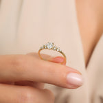 0.30 Karat Oval & 0.08 Karat Yuvarlak Kesim GIA Sertifikalı Tektaş Yüzük-RNF1421 | Pırlanta Yüzük | Ronaff Pırlanta | Tektaş Yüzük, Pırlanta Yüzük, Kolye, Küpe