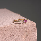 0.40 Karat Pembe Safir & 0.07 Pırlantalı Tasarım Yüzük - RNF0823 | Renkli Taşlı Yüzükler | Ronaff Pırlanta | Tektaş Yüzük, Pırlanta Yüzük, Kolye, Küpe