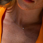 0.20 Karat Yuvarlak Kesim Pırlanta Tektaş Kolye - RNF0859 | Pırlanta Kolye | Ronaff Pırlanta | Tektaş Yüzük, Pırlanta Yüzük, Kolye, Küpe