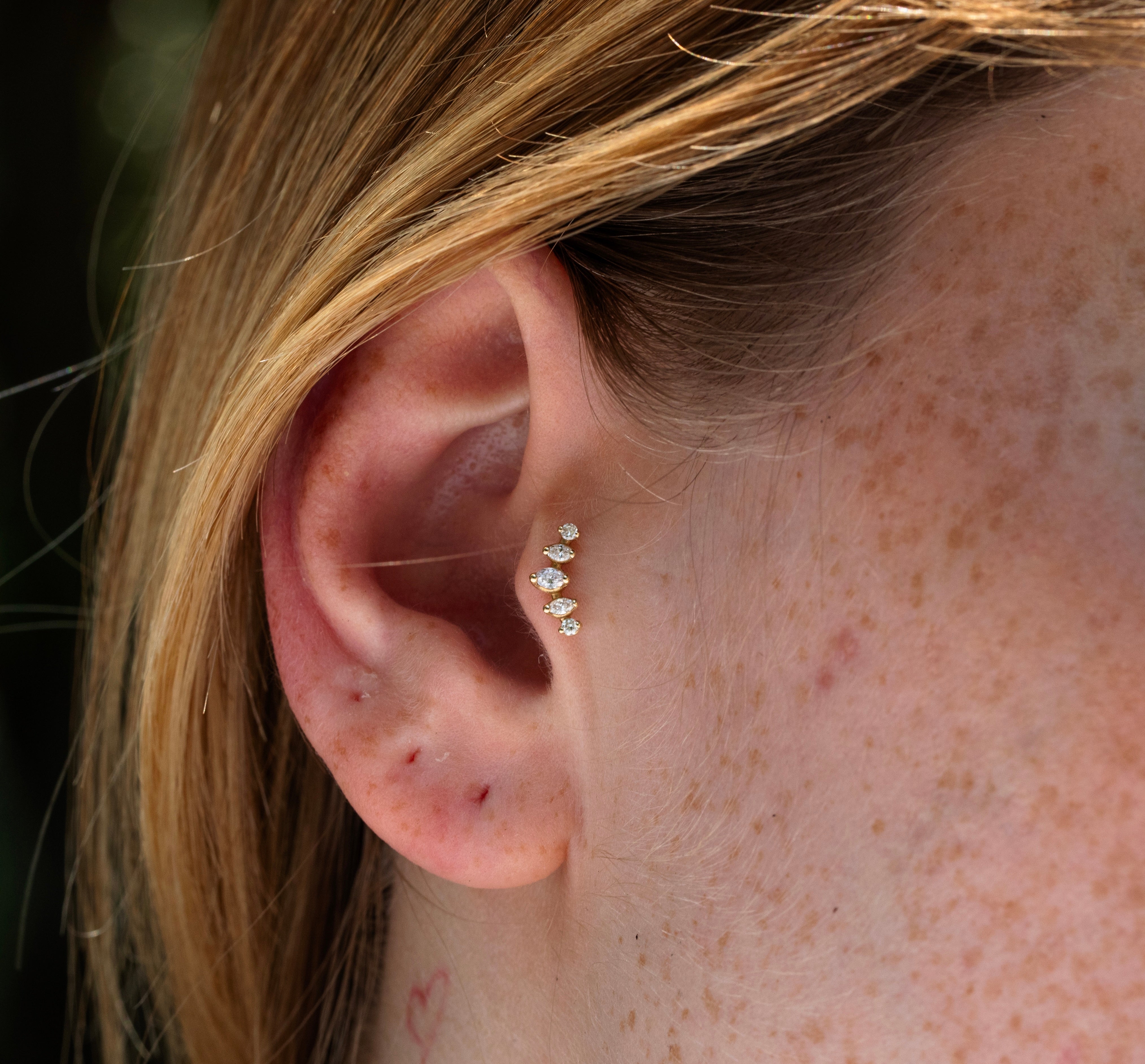 0.22 Karat Markiz Kesim Pırlanta Piercing - RNF0851 | piercing | Ronaff Pırlanta | Tektaş Yüzük, Pırlanta Yüzük, Kolye, Küpe