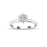 0.70 Karat Yuvarlak Kesim Pırlanta GIA/HRD Sertifikalı Tektaş Yüzük-RNF1356 | Tektaş Pırlanta | Ronaff Pırlanta | Tektaş Yüzük, Pırlanta Yüzük, Kolye, Küpe