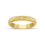 3 mm & 5 mm Çift Sarı & Altın Bombeli Alyans-RNF1345 | Alyans | Ronaff Pırlanta | Tektaş Yüzük, Pırlanta Yüzük, Kolye, Küpe