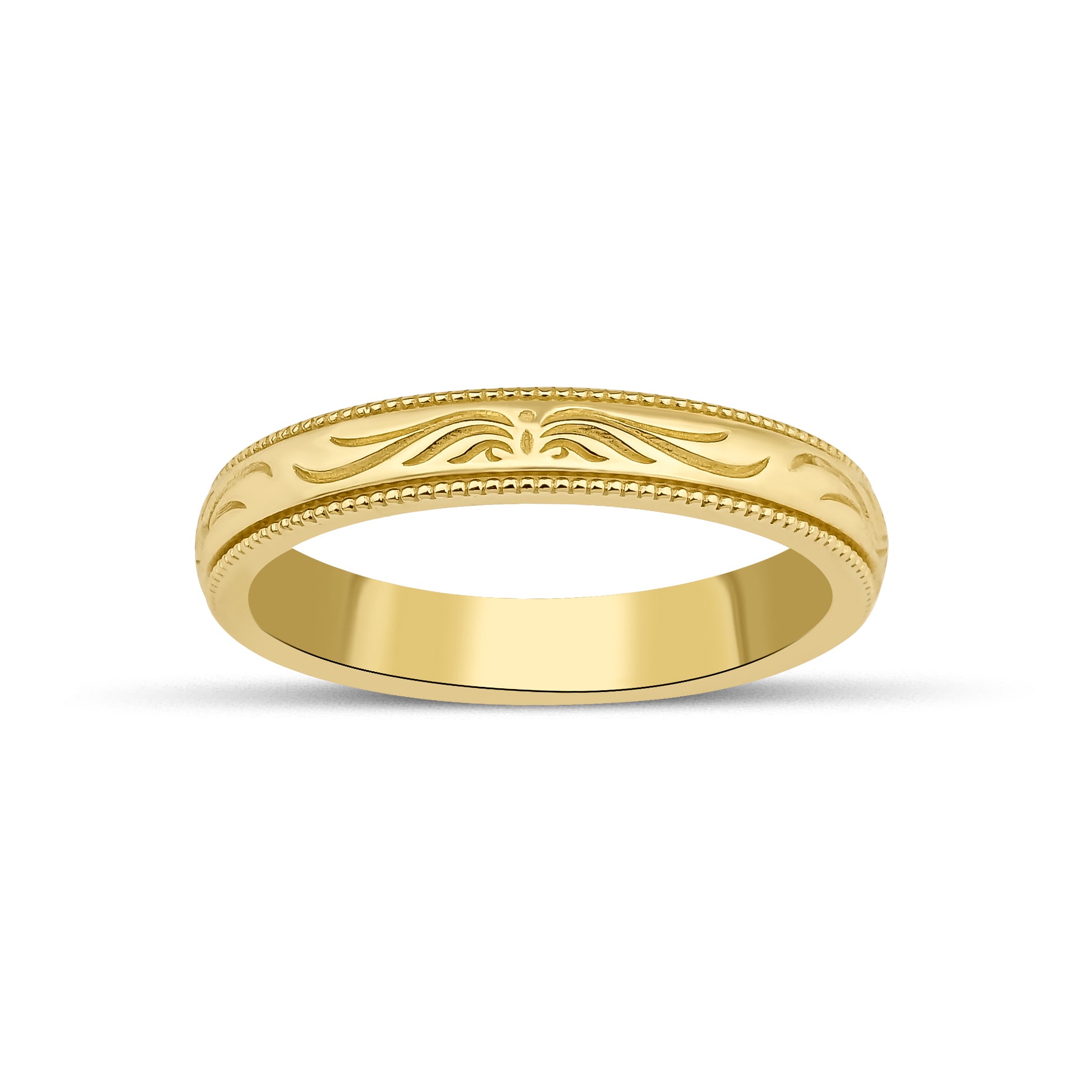 3 mm & 5 mm Çift Sarı & Altın Bombeli Alyans-RNF1345 | Alyans | Ronaff Pırlanta | Tektaş Yüzük, Pırlanta Yüzük, Kolye, Küpe