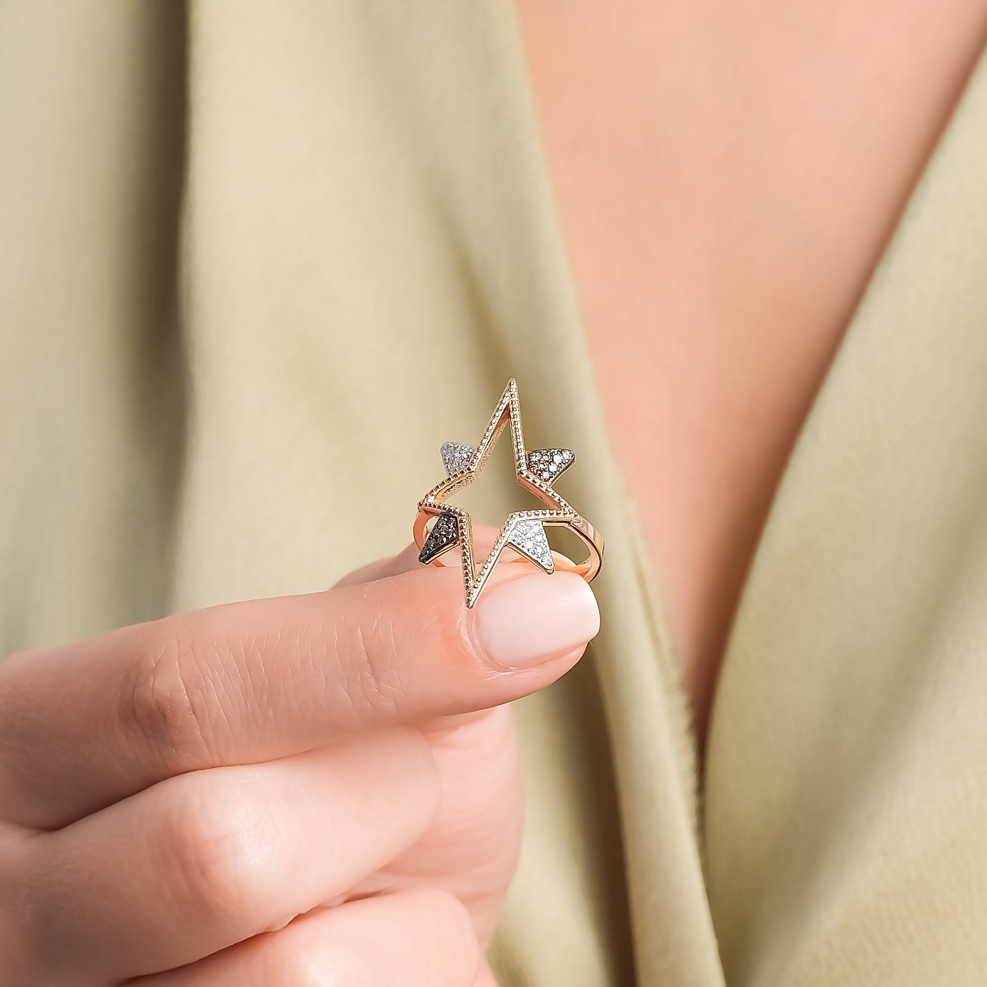 0.20 Karat Pırlantalı Vintage Yüzük-RNF1431 | Pırlanta Yüzük | Ronaff Pırlanta | Tektaş Yüzük, Pırlanta Yüzük, Kolye, Küpe