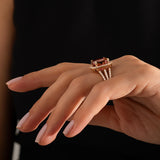 6.80 Karat Oval Kesim Turmalin & 0.78 Karat Pırlantalı Yüzük-RNF1273 | Pırlanta Yüzük | Ronaff Pırlanta | Tektaş Yüzük, Pırlanta Yüzük, Kolye, Küpe