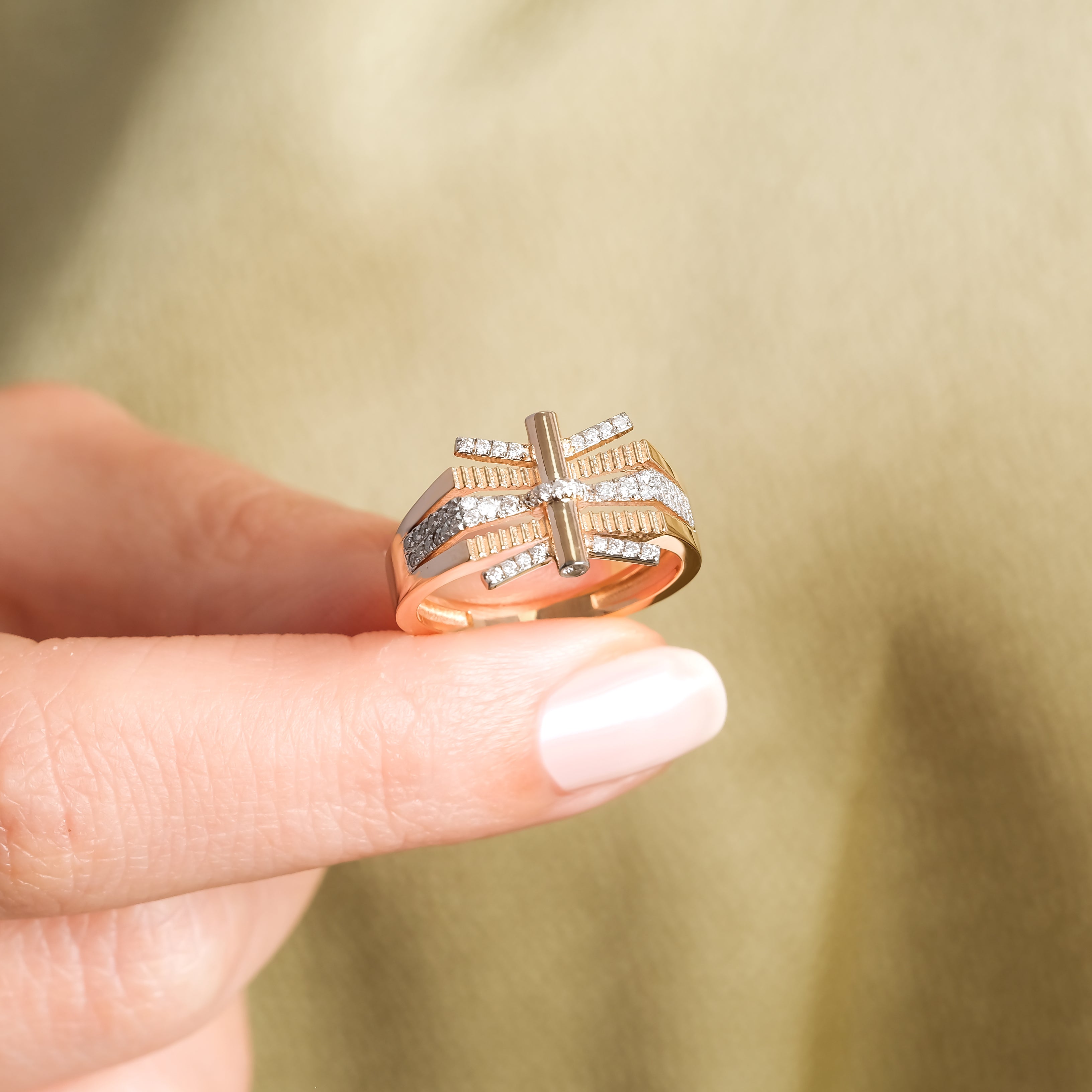 0.21 Karat Pırlantalı Vintage Yüzük- RNF1425 | Pırlanta Yüzük | Ronaff Pırlanta | Tektaş Yüzük, Pırlanta Yüzük, Kolye, Küpe