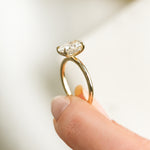 1.50 Karat Oval Kesim & Alt Taşlar 0.14 Karat Pırlanta GIA/HRD Sertifikalı Özel Tasarım Tektaş Yüzük-RNF1362 | Pırlanta Yüzük | Ronaff Pırlanta | Tektaş Yüzük, Pırlanta Yüzük, Kolye, Küpe