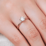 0.50 Karat Yuvarlak Kesim HRD Sertifikalı Tektaş Pırlanta Yüzük - RNF0462 | Pırlanta Yüzük | Ronaff Pırlanta | Tektaş Yüzük, Pırlanta Yüzük, Kolye, Küpe