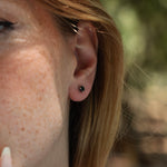 0.20 Karat Siyah Pırlantalı Tektaş Küpe - RNF0625 | Pırlanta Küpe | Ronaff Pırlanta | Tektaş Yüzük, Pırlanta Yüzük, Kolye, Küpe